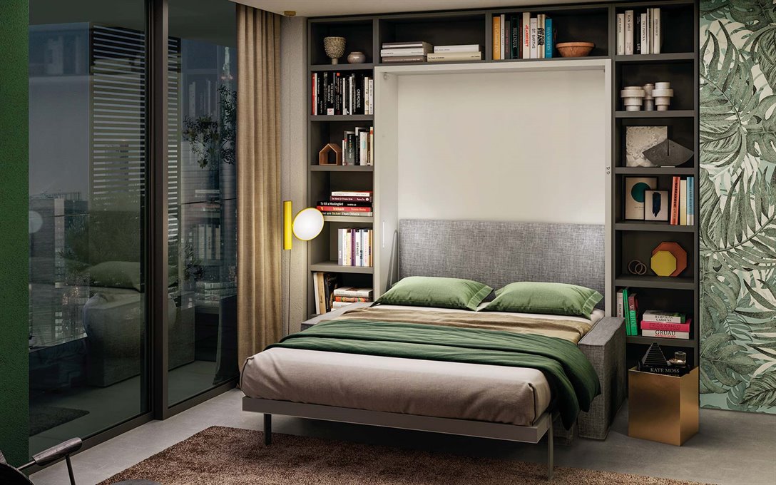 Opklapbed Penelope Bank BedHabits 1b